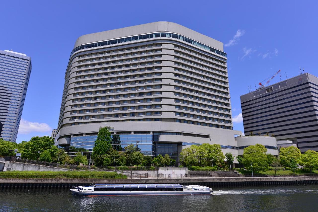 Hotel New Otani Осака Екстериор снимка