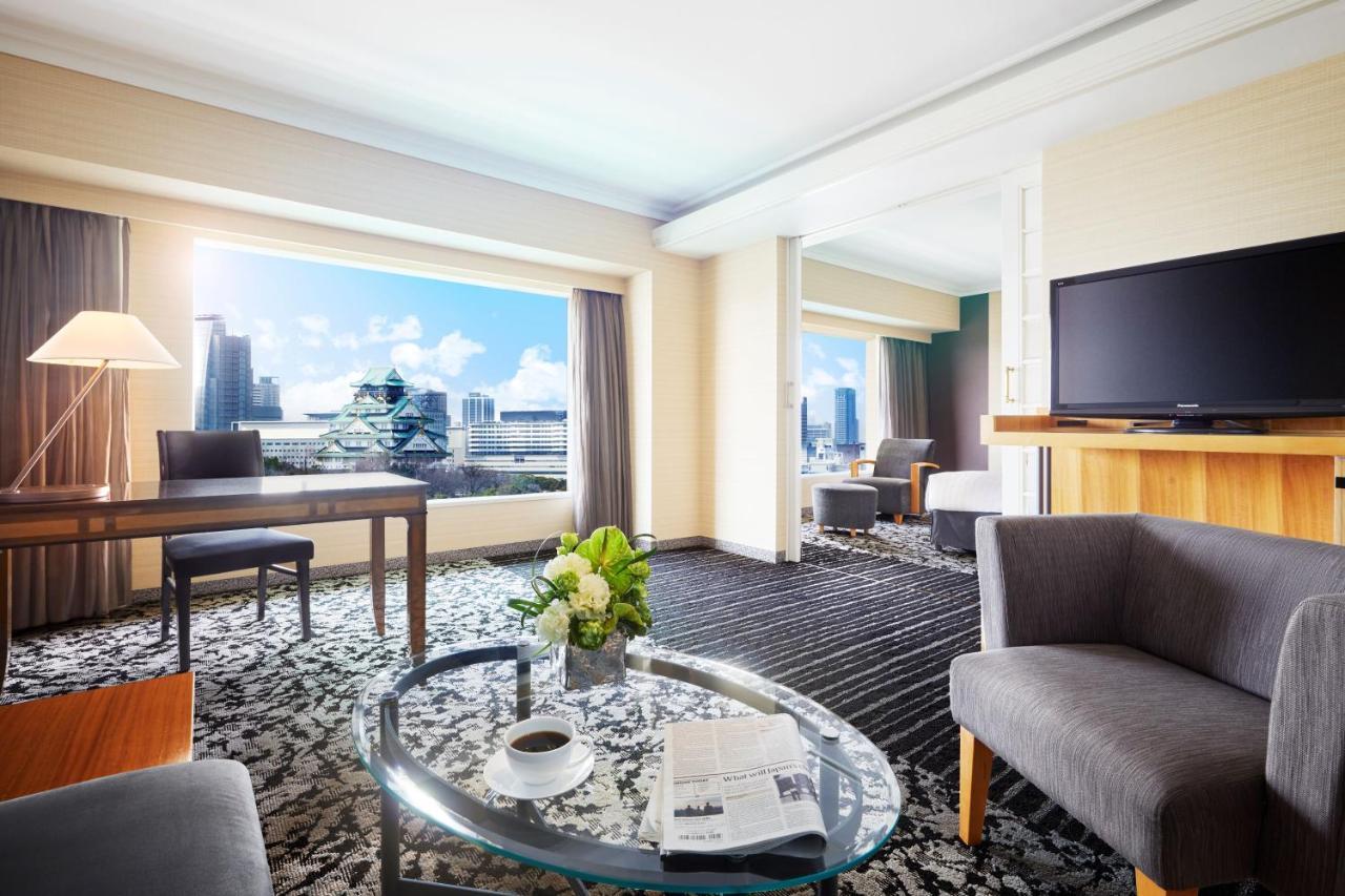 Hotel New Otani Осака Екстериор снимка