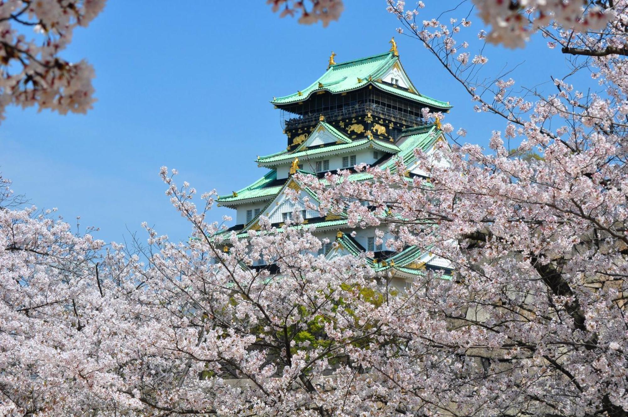 Hotel New Otani Осака Екстериор снимка Osaka Castle